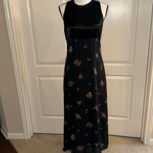 JUNIORS - XOXO Black Maxi Dress - Size 11